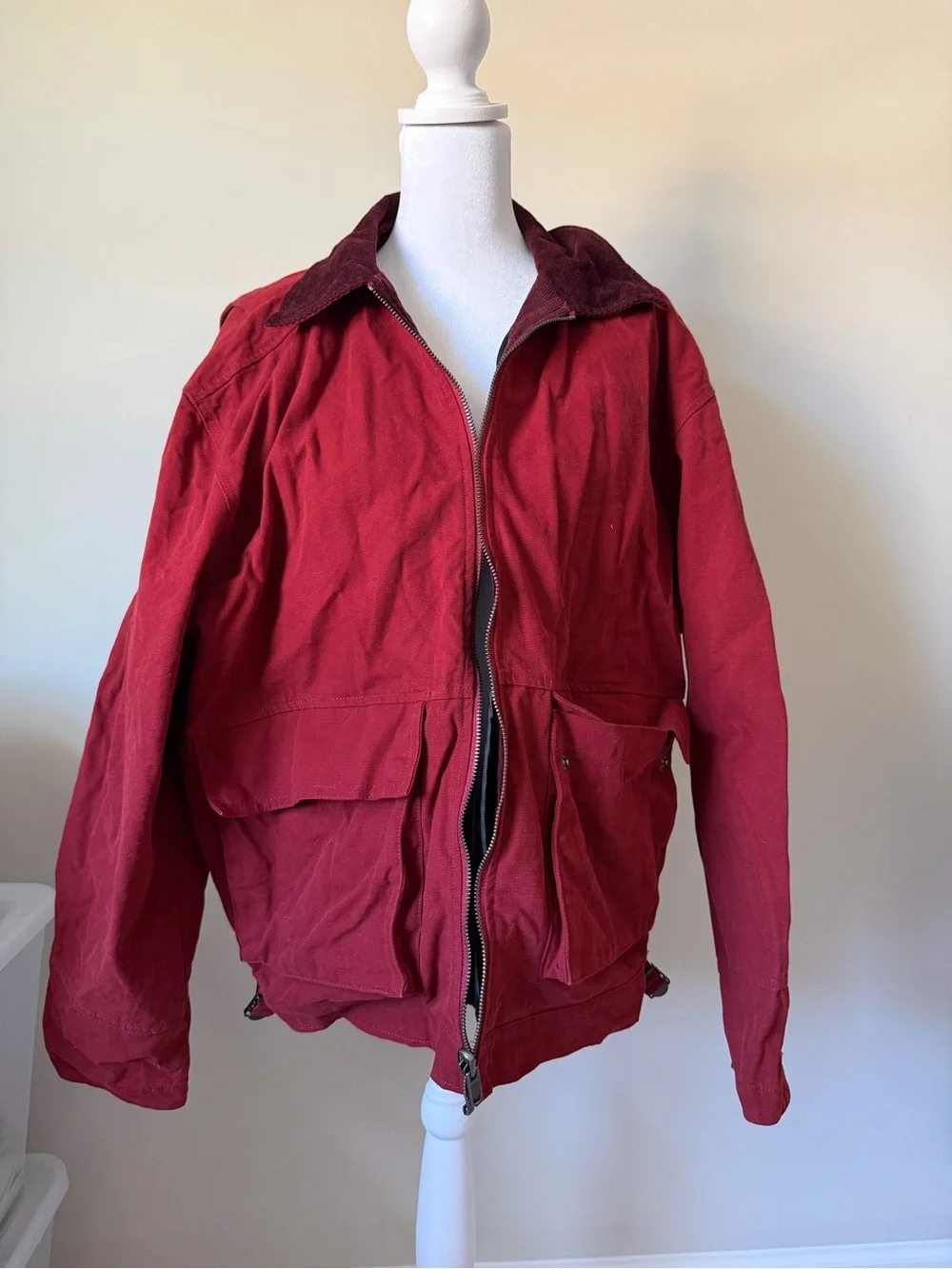 Alex Mill Red Utility Jacket Size L from Anthropologie - Picture 2 of 13